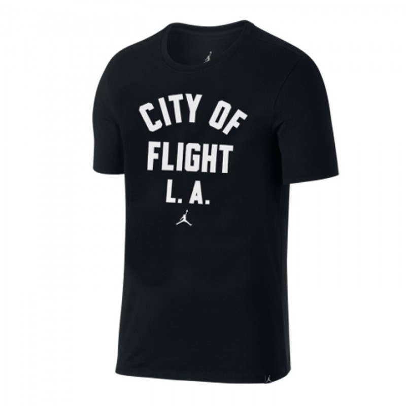 BAJU BASKET AIR JORDAN Sportswear 'City Of Flight' Zip Code Tee